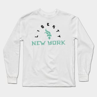 New York libeeerty 15 Long Sleeve T-Shirt